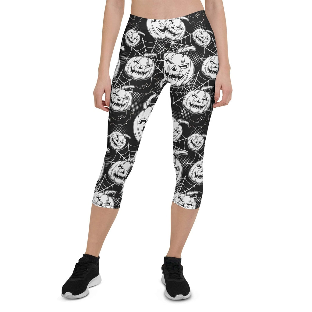 Halloween Haunted Harvest Capris