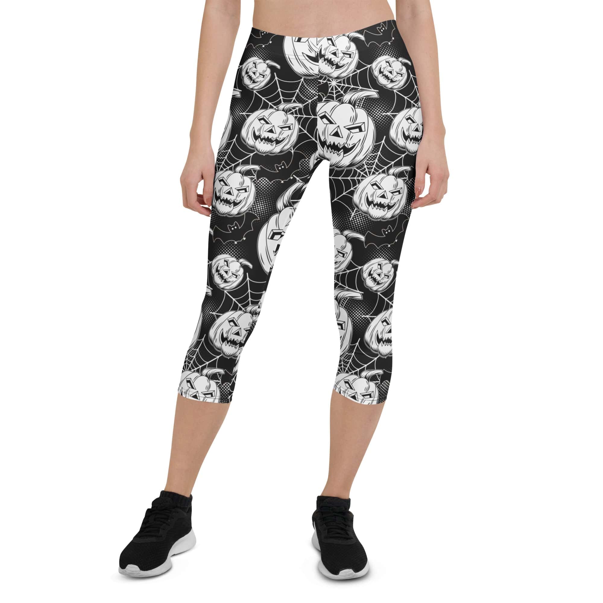 Halloween Haunted Harvest Capris