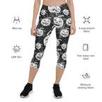 Halloween Haunted Harvest Capris