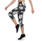 Halloween Haunted Harvest Capris
