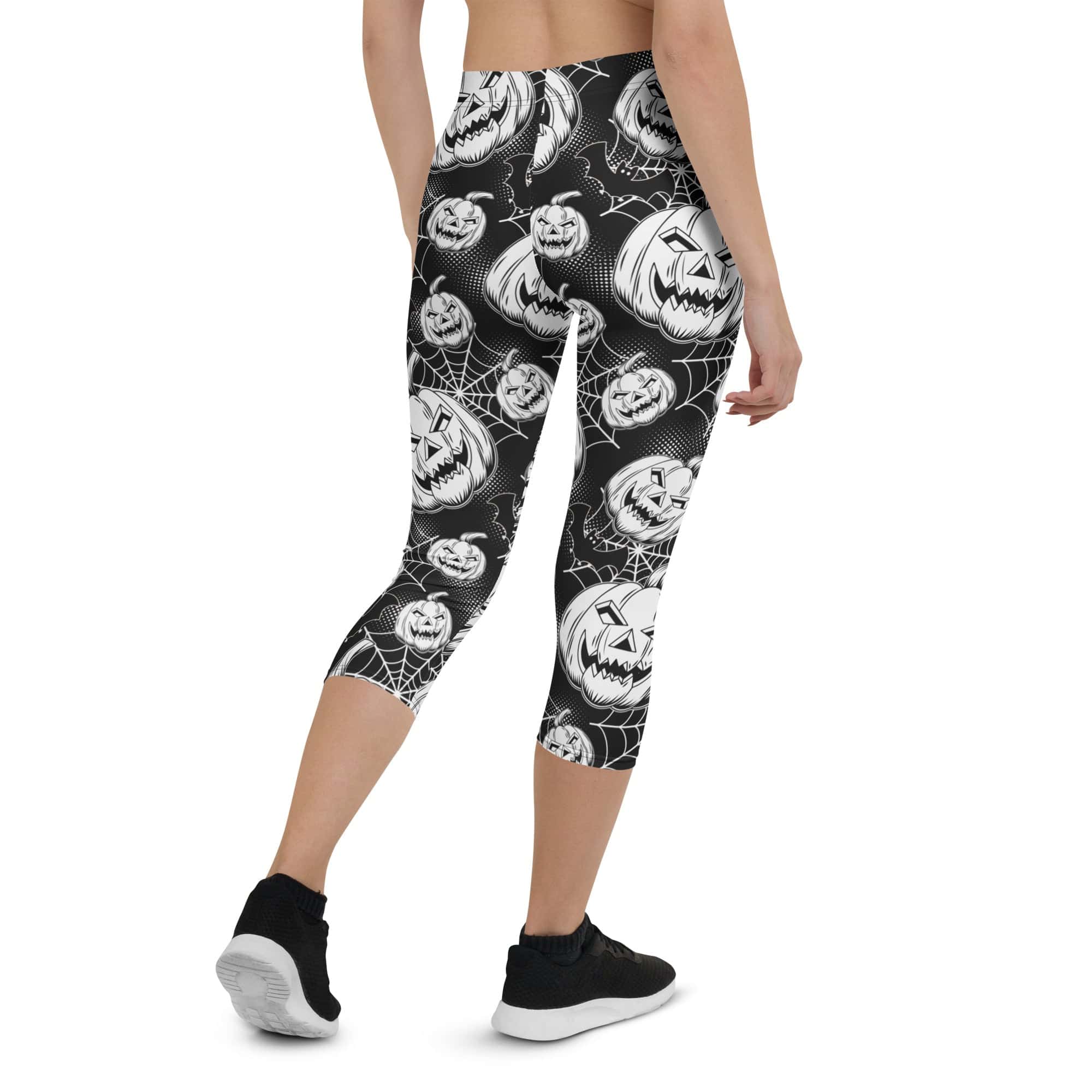 Halloween Haunted Harvest Capris