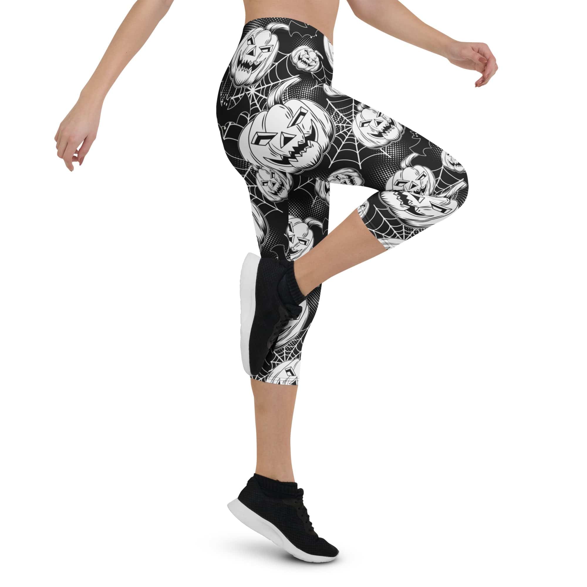 Halloween Haunted Harvest Capris