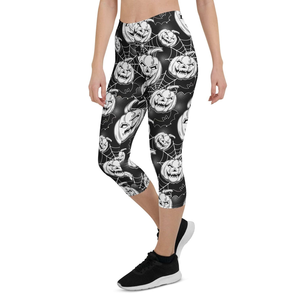 Halloween Haunted Harvest Capris