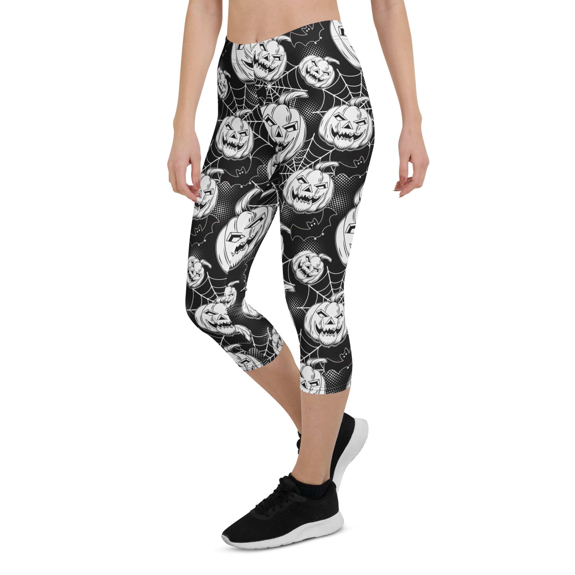 Halloween Haunted Harvest Capris