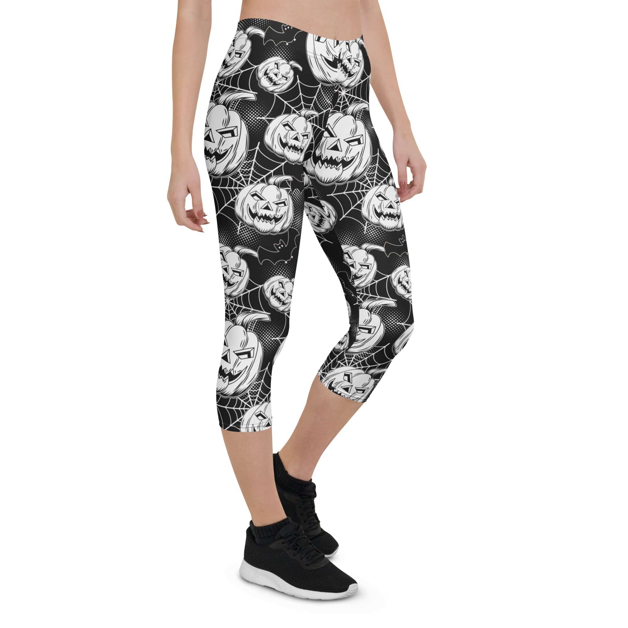 Halloween Haunted Harvest Capris