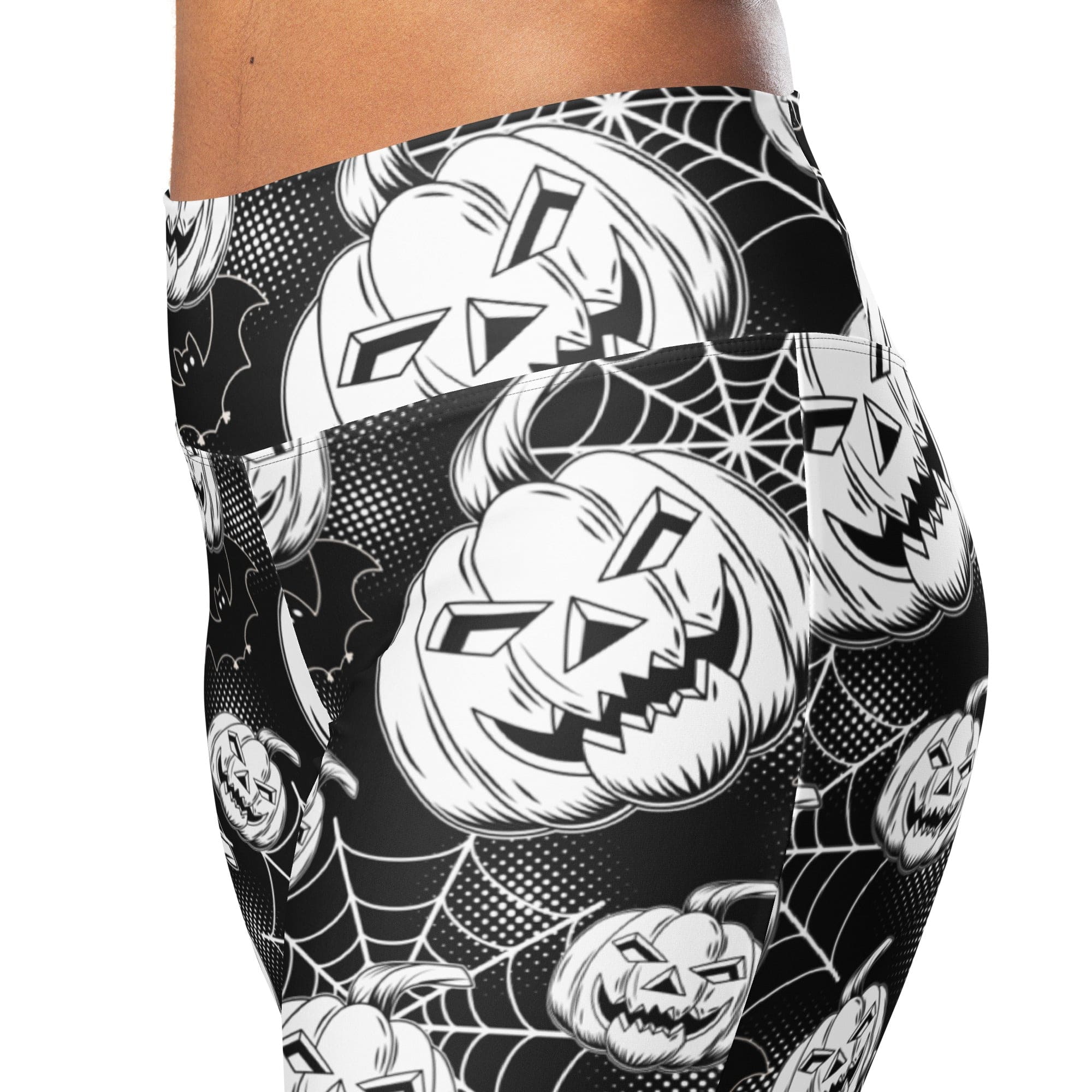 Halloween Haunted Harvest Flare Leggings
