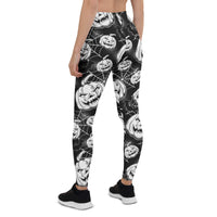 Halloween Haunted Harvest Leggings
