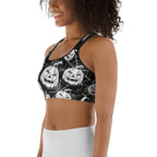 Halloween Haunted Harvest Sports Bra
