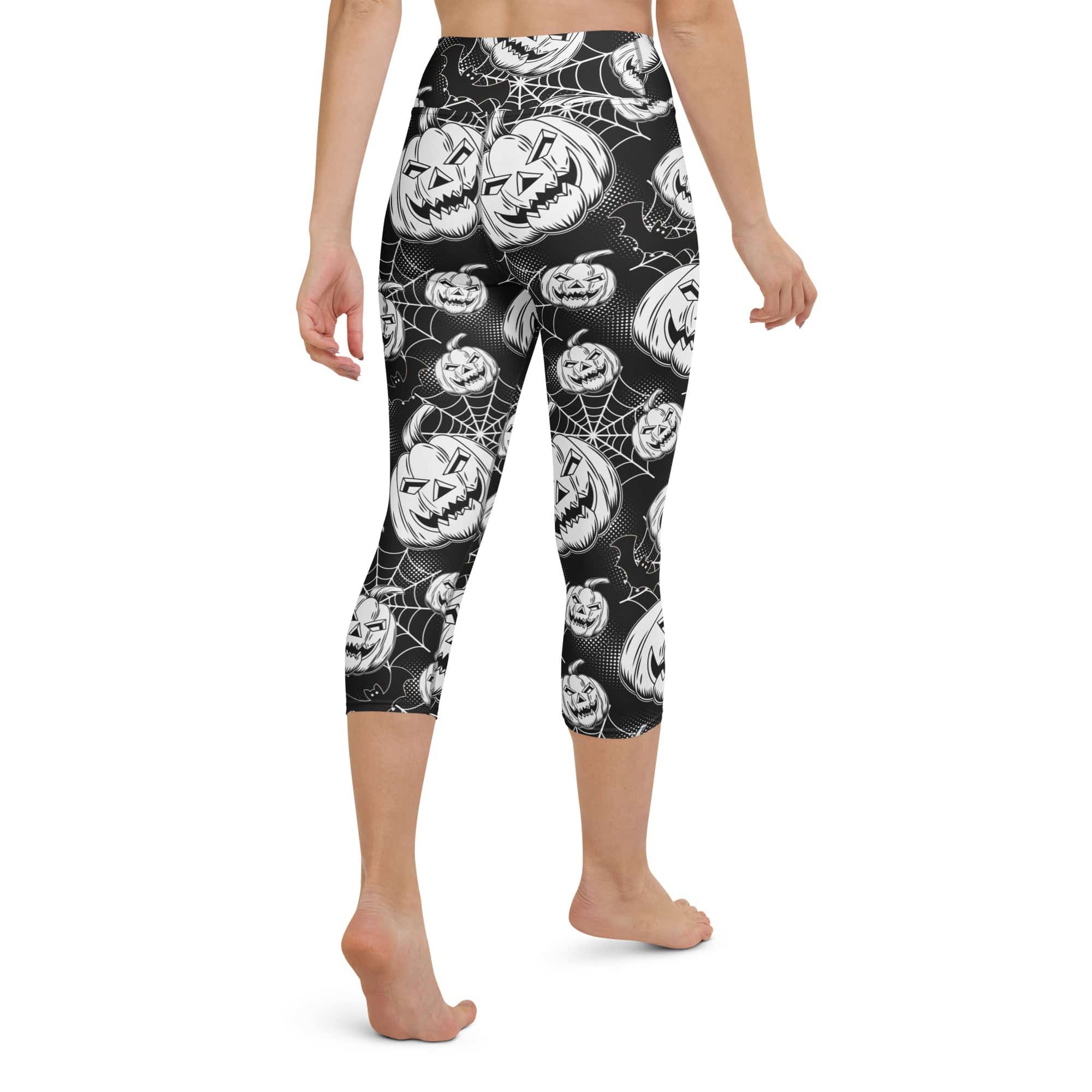Halloween Haunted Harvest Yoga Capris