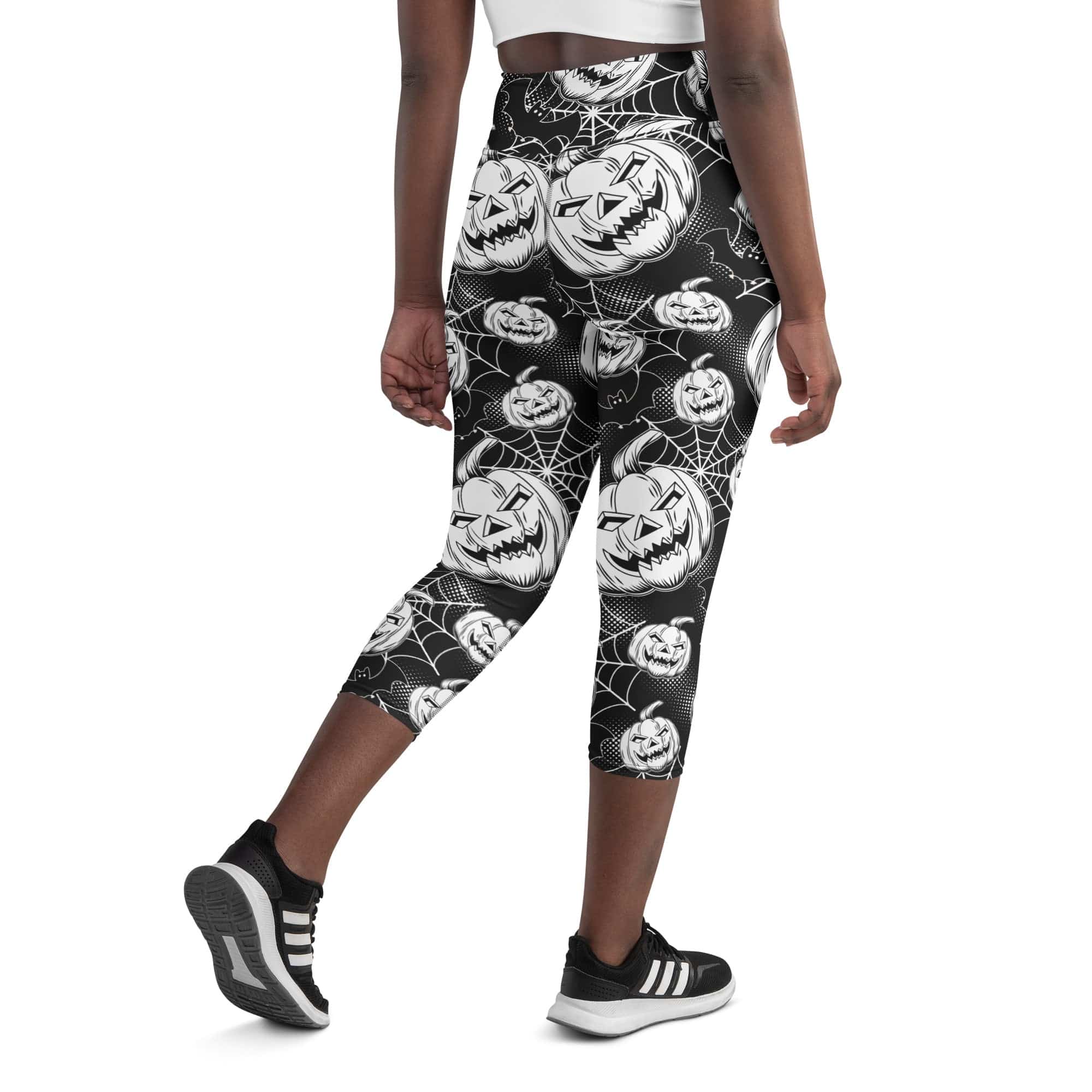 Halloween Haunted Harvest Yoga Capris
