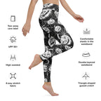 Halloween Haunted Harvest Yoga Leggings