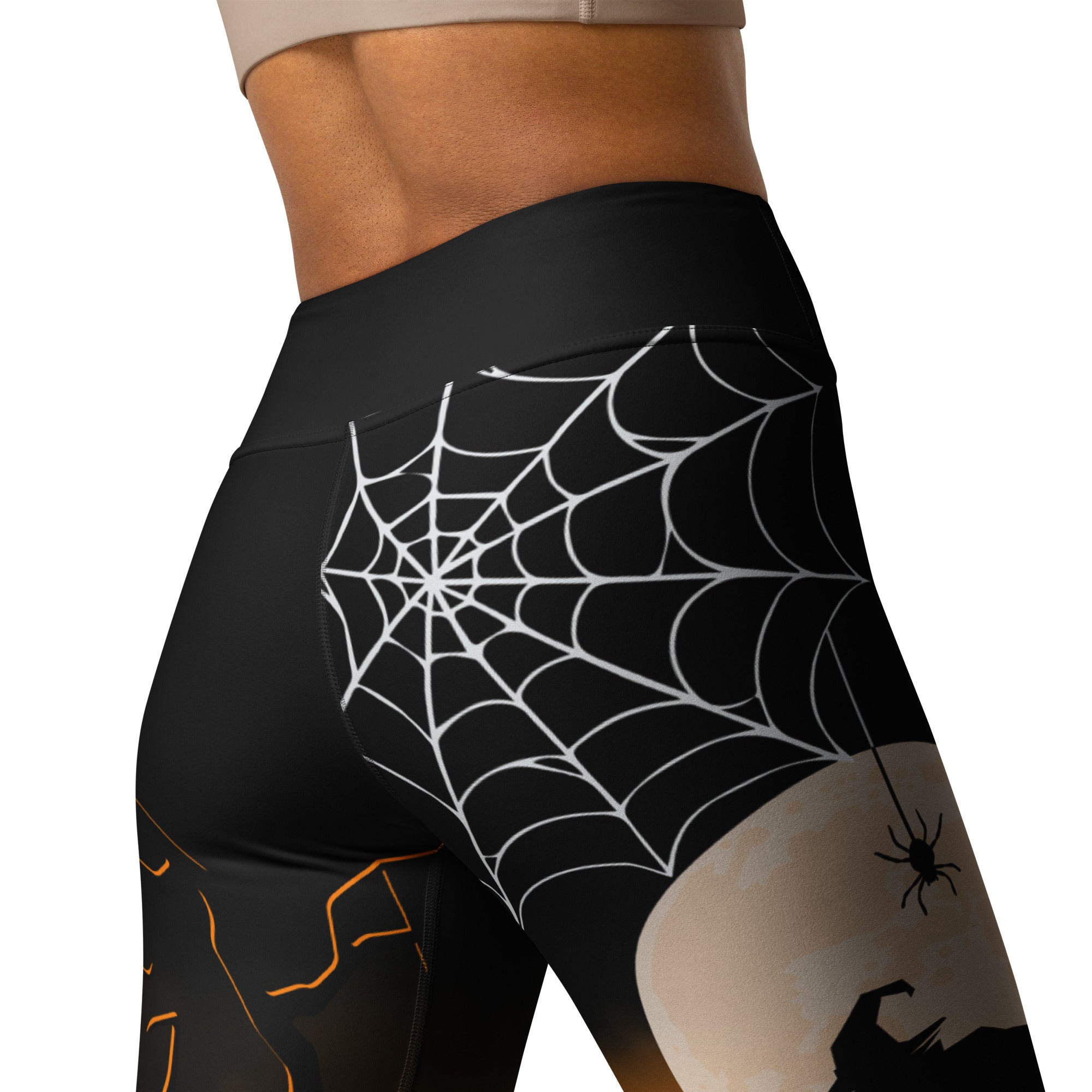 Halloween Night Yoga Leggings