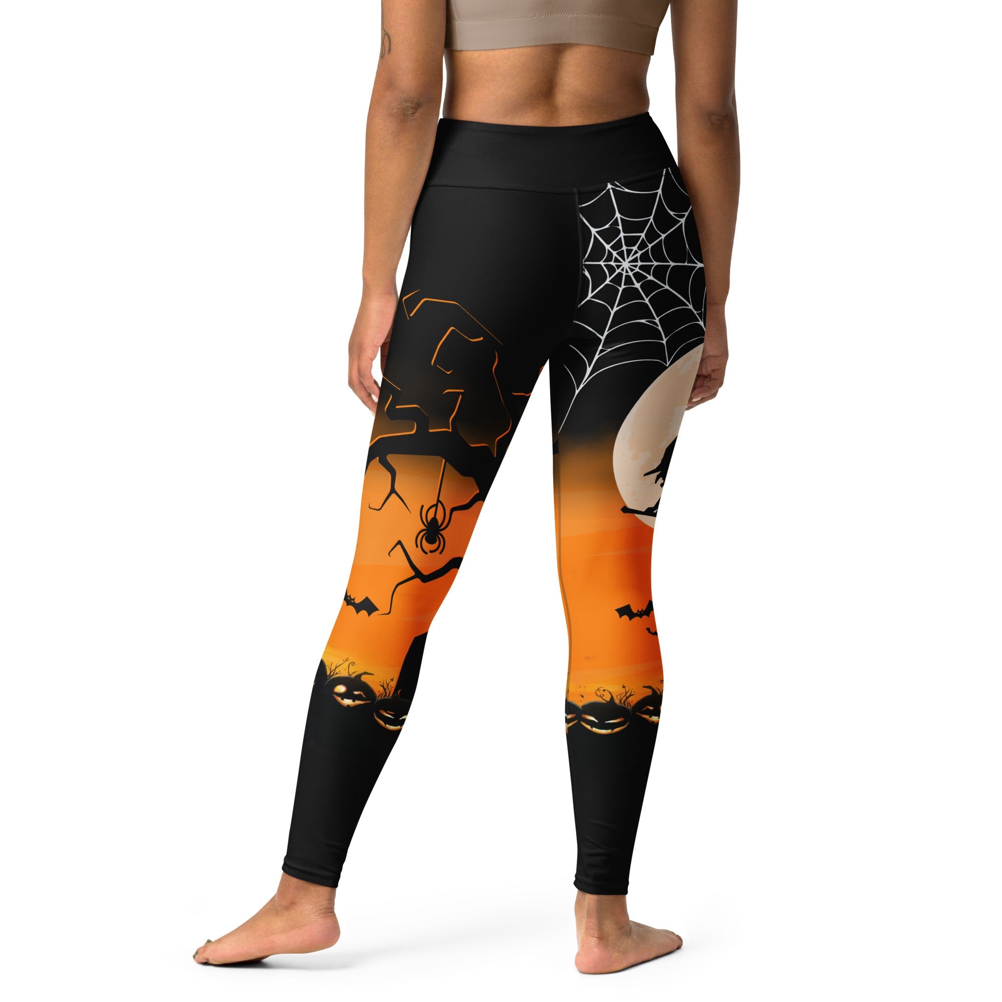 Halloween Night Yoga Leggings