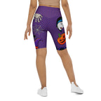 Halloween Pop Art Biker Shorts