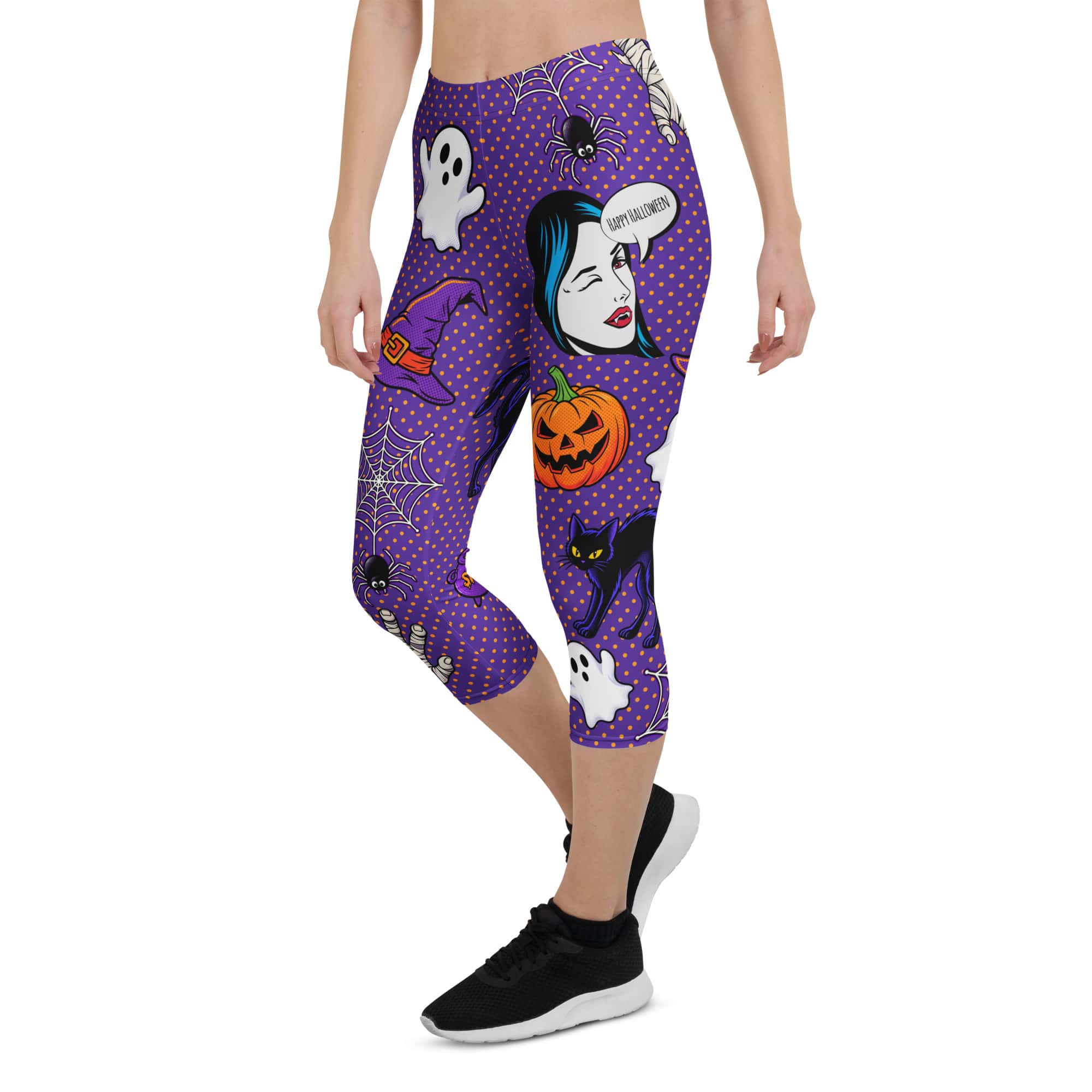 Halloween Pop Art Capris