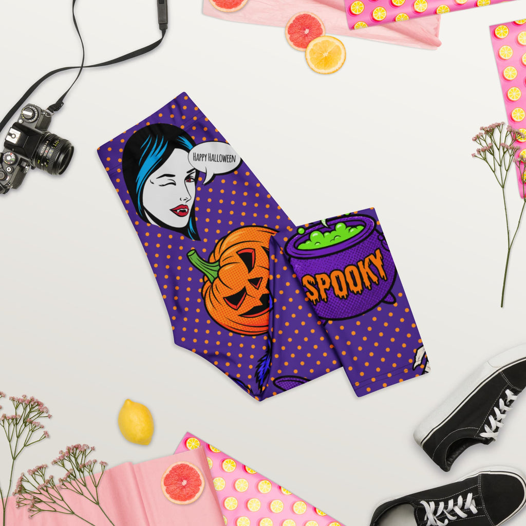 Halloween Pop Art Capris