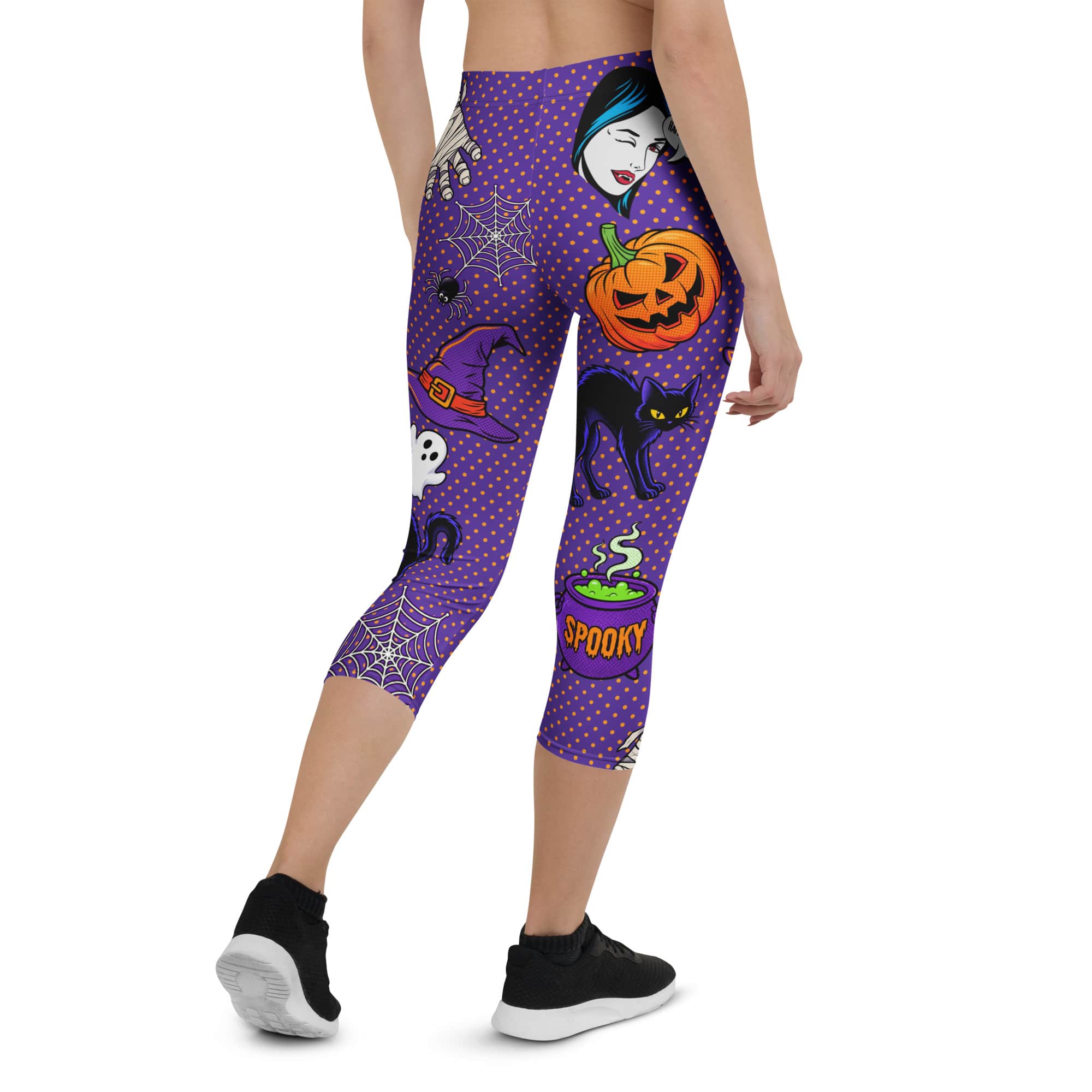 Halloween Pop Art Capris