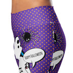 Halloween Pop Art Flare Leggings