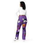 Halloween Pop Art Flare Leggings