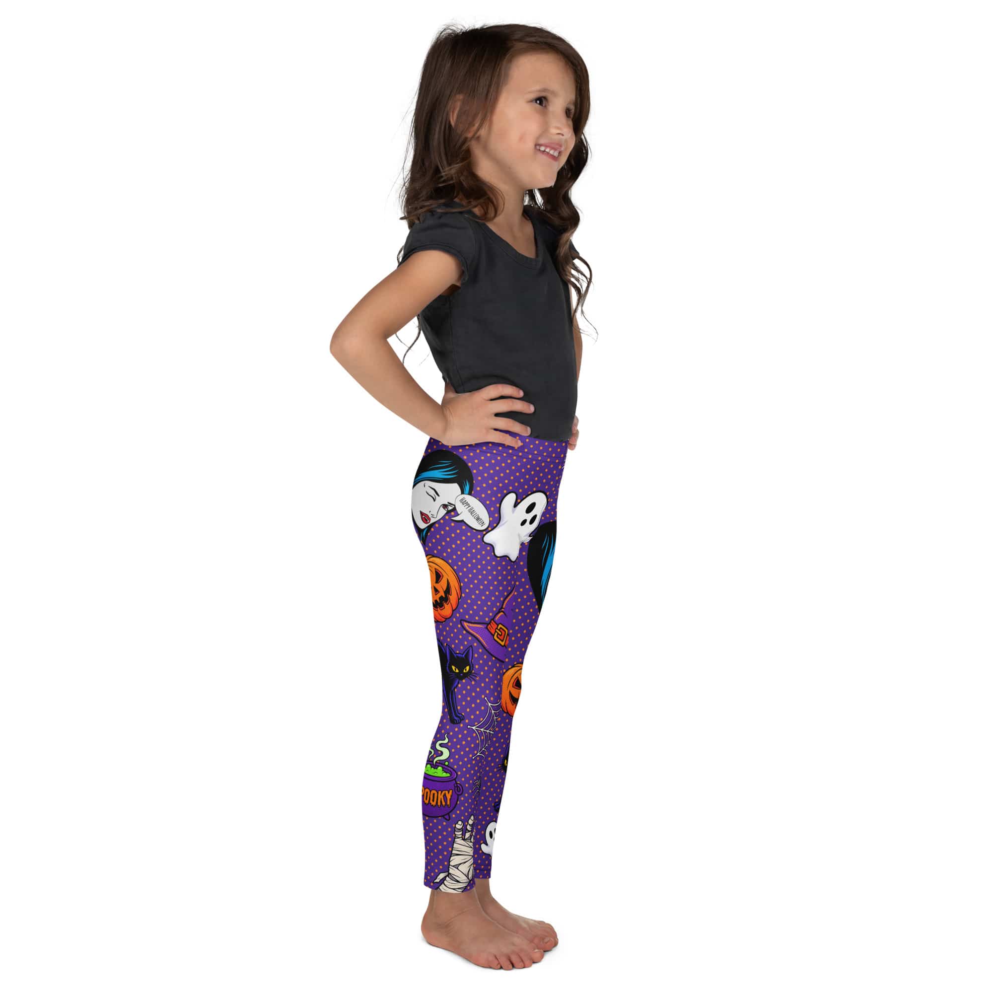 Halloween Pop Art Kid's Leggings