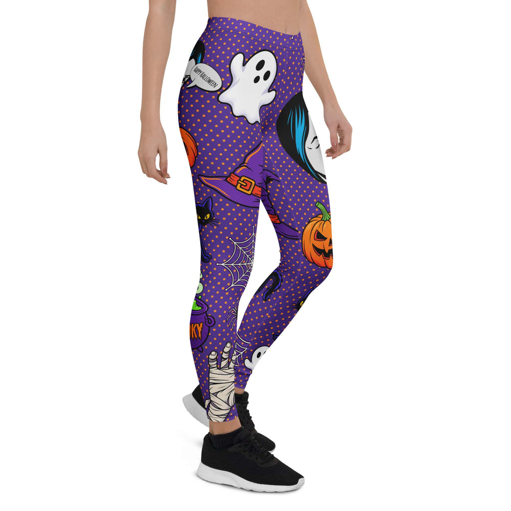 Halloween Pop Art Leggings