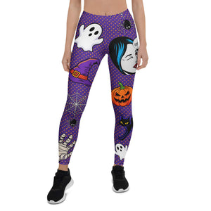 Halloween Pop Art Leggings