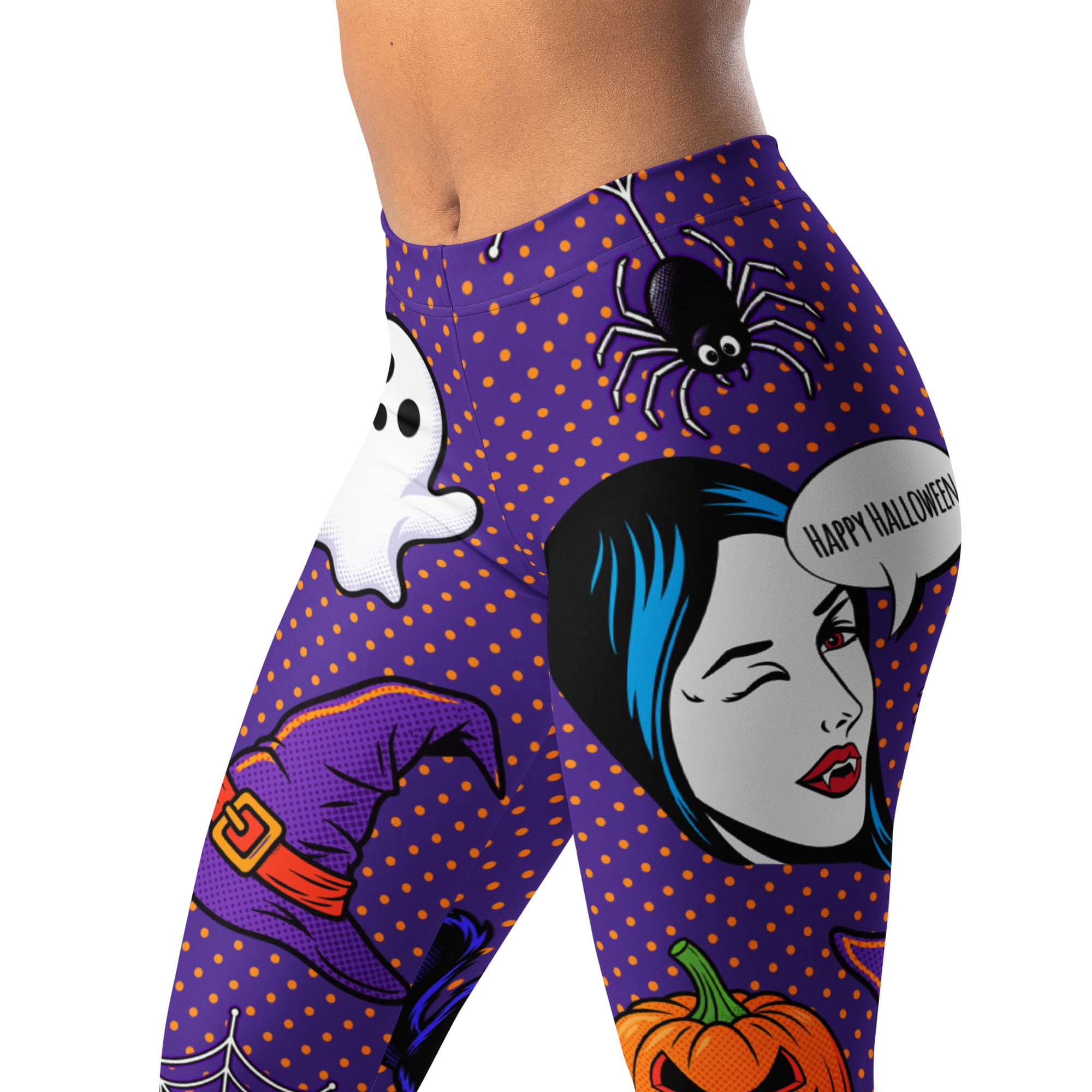 Halloween Pop Art Leggings