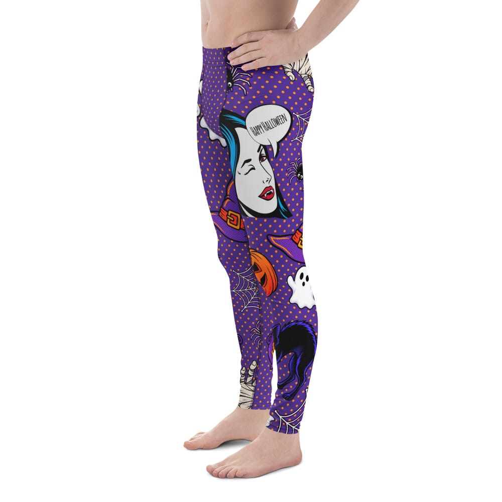 Halloween Pop Art Men's Leggings
