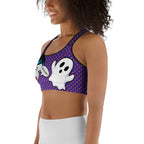 Halloween Pop Art Sports Bra