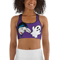 Halloween Pop Art Sports Bra