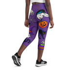 Halloween Pop Art Yoga Capris