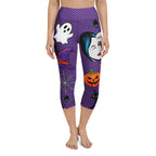 Halloween Pop Art Yoga Capris