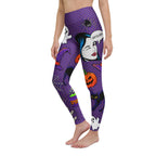 Halloween Pop Art Yoga Leggings