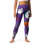 Halloween Pop Art Yoga Leggings