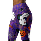 Halloween Pop Art Yoga Leggings