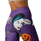 Halloween Pop Art Yoga Leggings