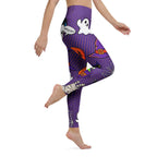 Halloween Pop Art Yoga Leggings