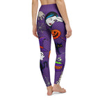 Halloween Pop Art Yoga Leggings