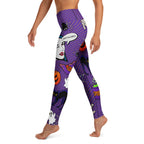 Halloween Pop Art Yoga Leggings