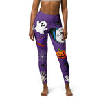 Halloween Pop Art Yoga Leggings