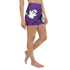 Halloween Pop Art Yoga Shorts