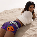 Halloween Pop Art Yoga Shorts