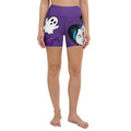 Halloween Pop Art Yoga Shorts