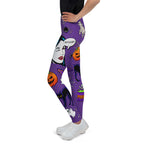 Halloween Pop Art Youth Leggings