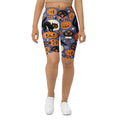 Halloween Print Biker Shorts