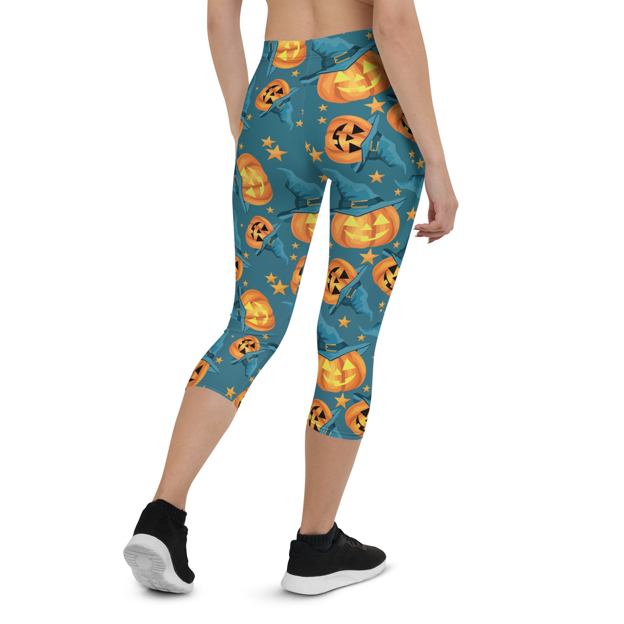 Halloween Pumpkin Capris