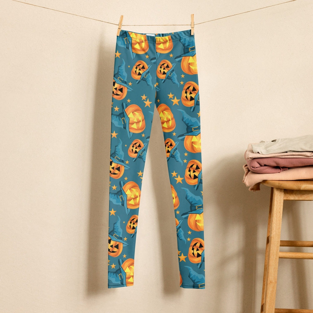 Halloween Pumpkin Youth Leggings