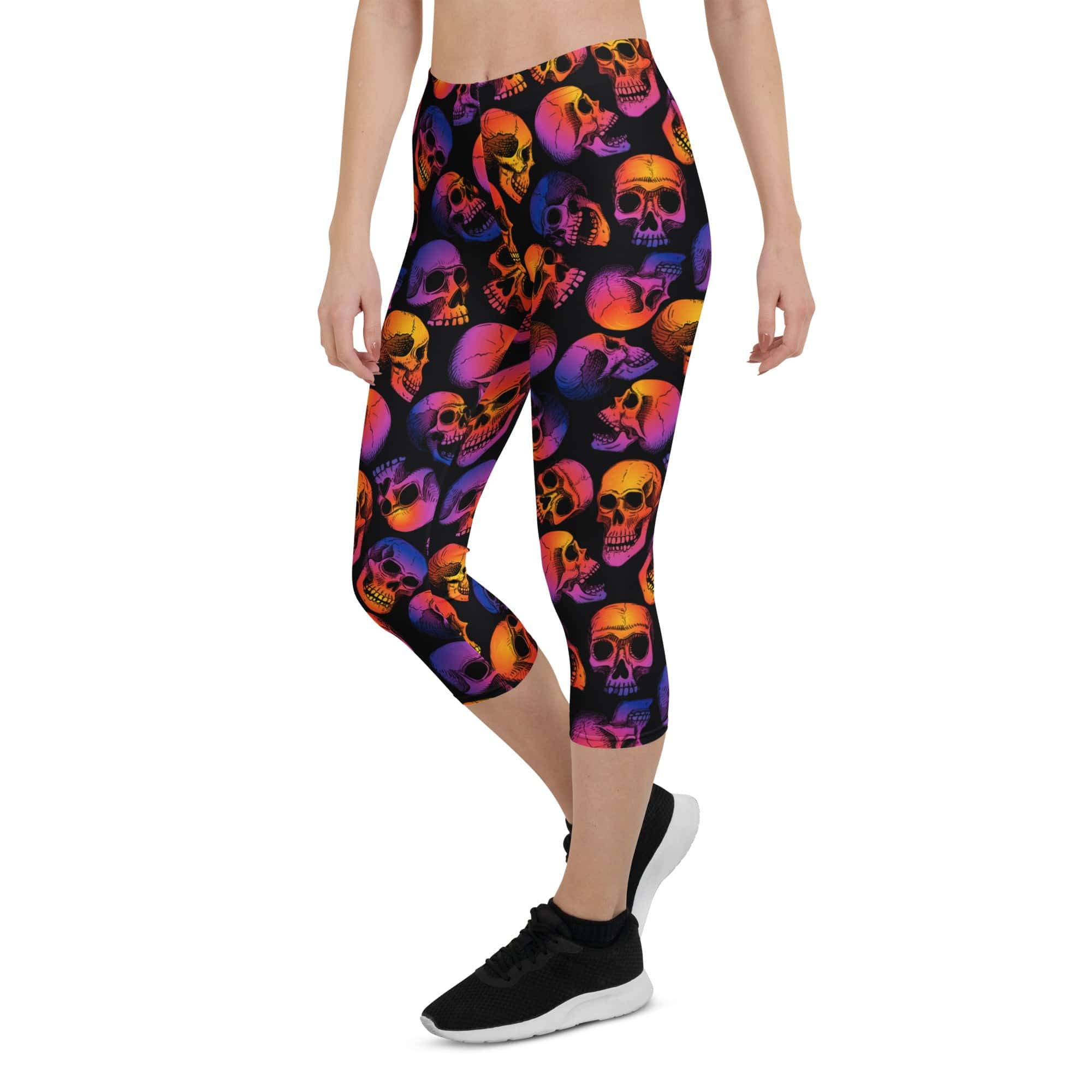Halloween Skulls Capris