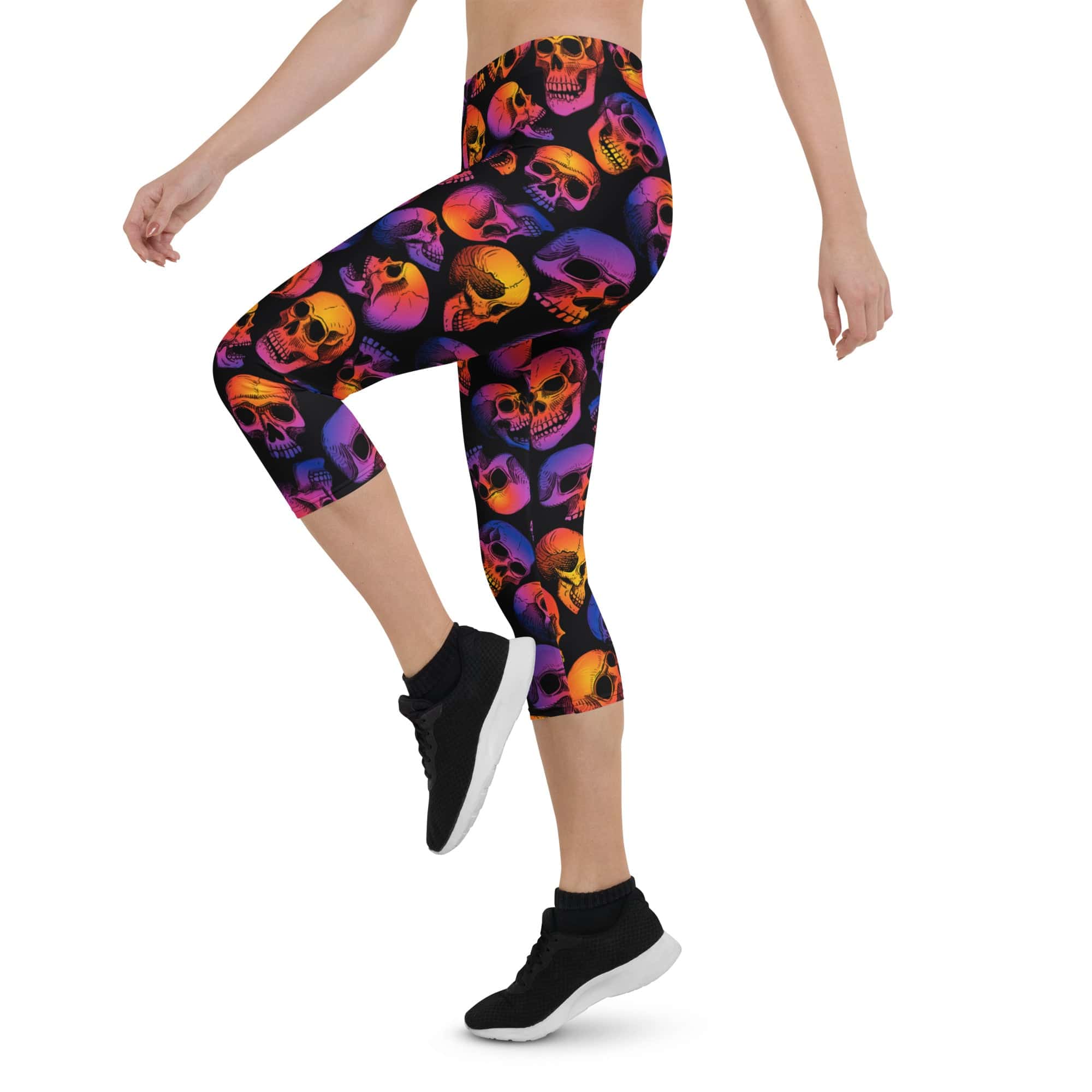 Halloween Skulls Capris