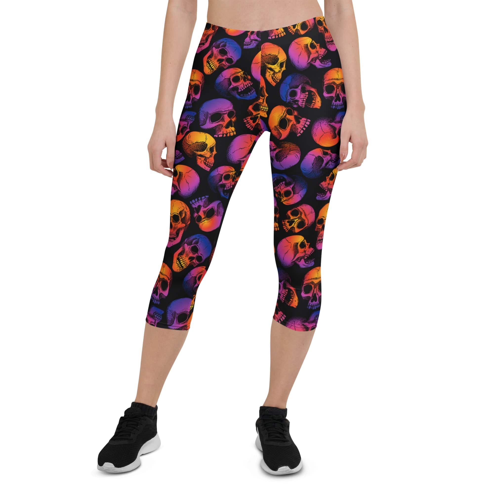 Halloween Skulls Capris